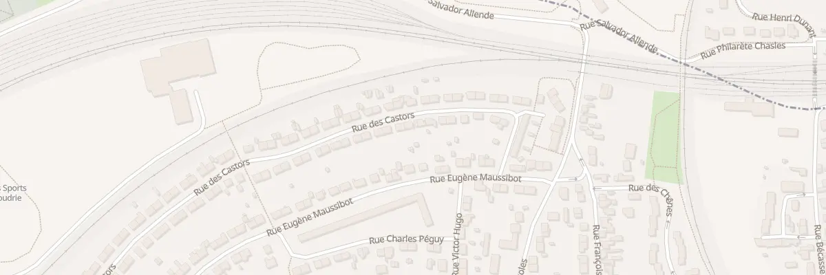 Plan du 17 Rue des Castors à Lucé
