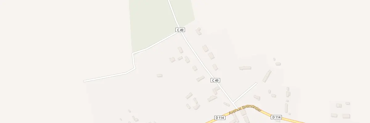 Plan du 7 Les Angles au Tronquay