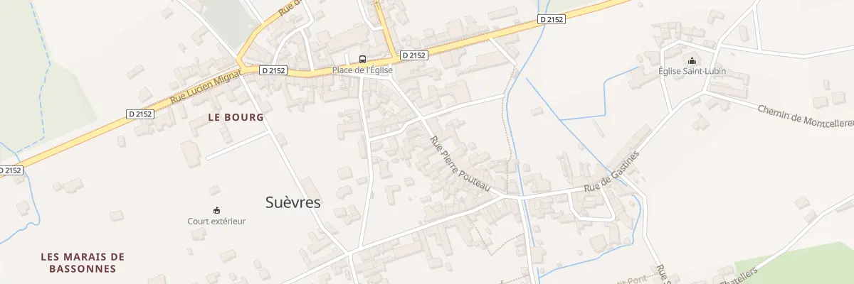 Plan du 14B Rue Pierre Pouteau à Suèvres