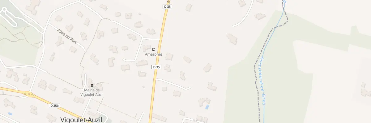 Plan du 8 Av des Côteaux à Vigoulet-Auzil