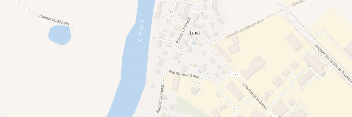 Plan du 6197 Rue De Laumeuil à Saint-Pantaléon-de-Larche