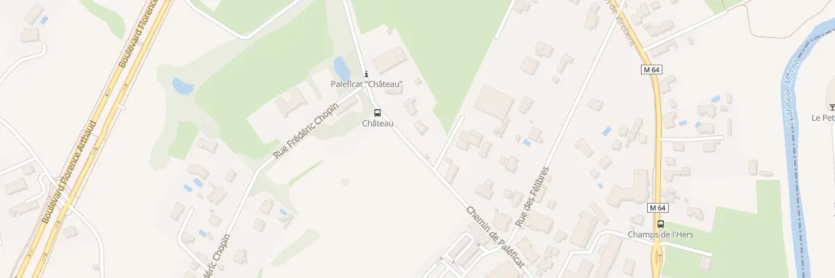 Plan du 48 Che de Paleficat à Toulouse