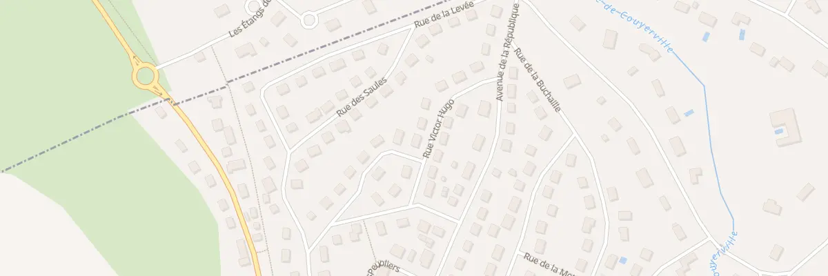 Plan du 5 Rue Victor Hugo à Ivry-la-Bataille