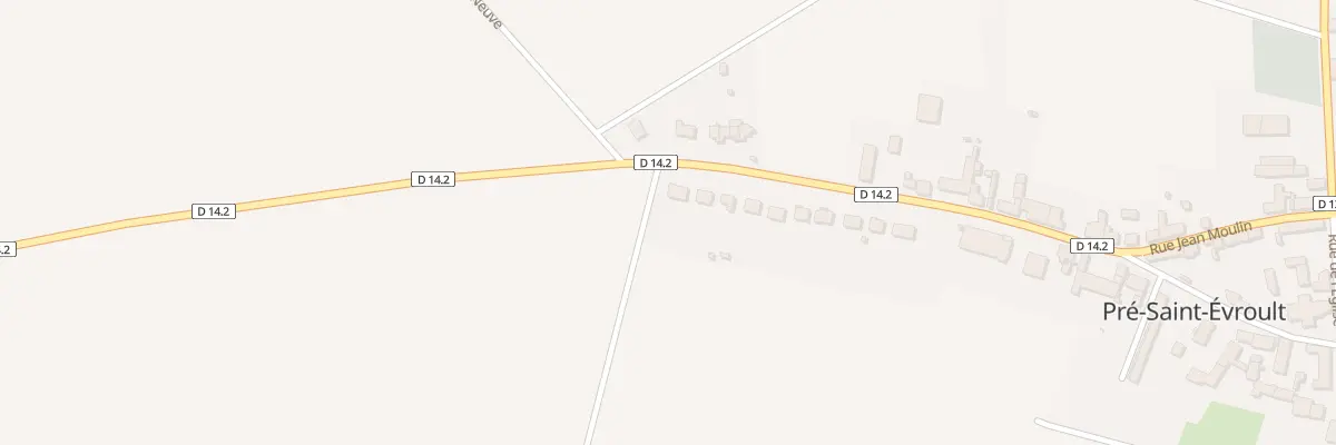 Plan du 25 Rue des Ecoles à Pré-Saint-Évroult