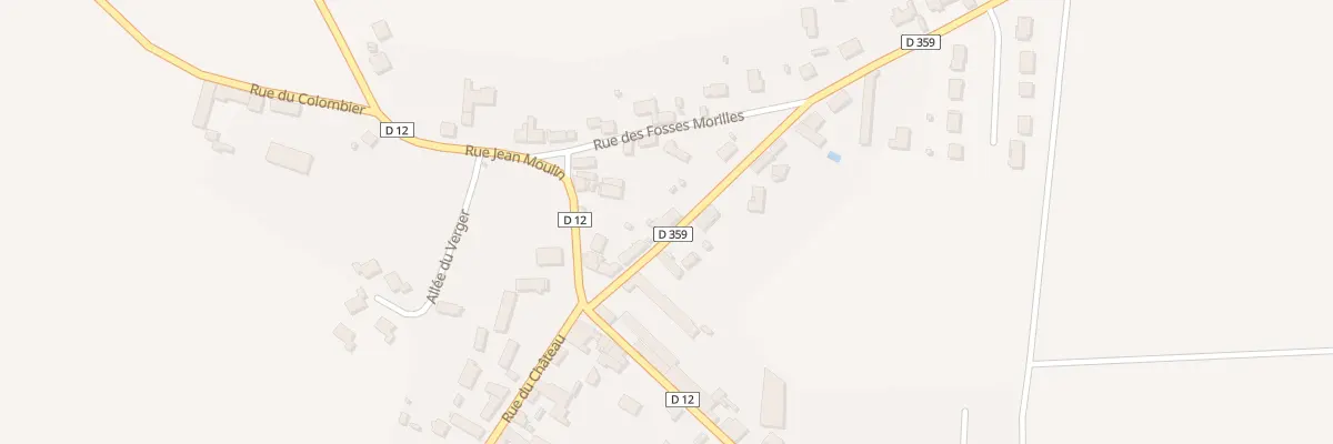 Plan du 5 Rue de la Prieurée à Meslay-le-Vidame