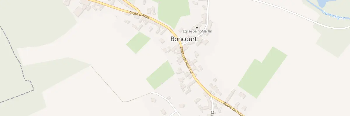 Plan du 4 Rte de Rouvres à Boncourt