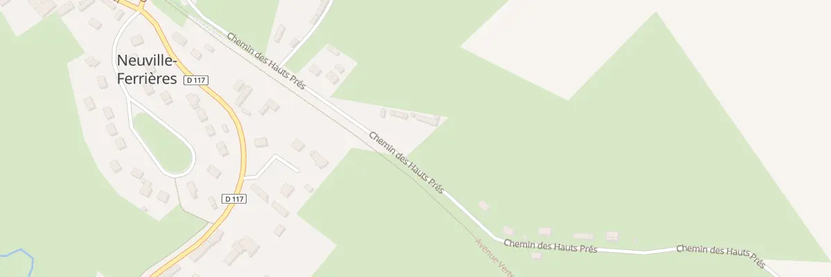 Plan du 335 Che des Hauts Prés à Neuville-Ferrières