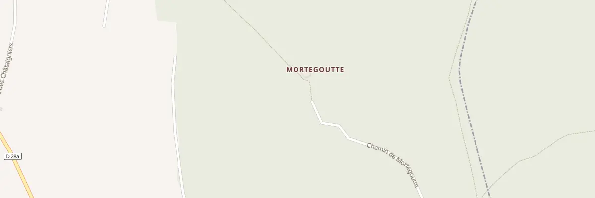 Plan du 3 Che de Mortegoutte à Saint-Laurent-les-Églises