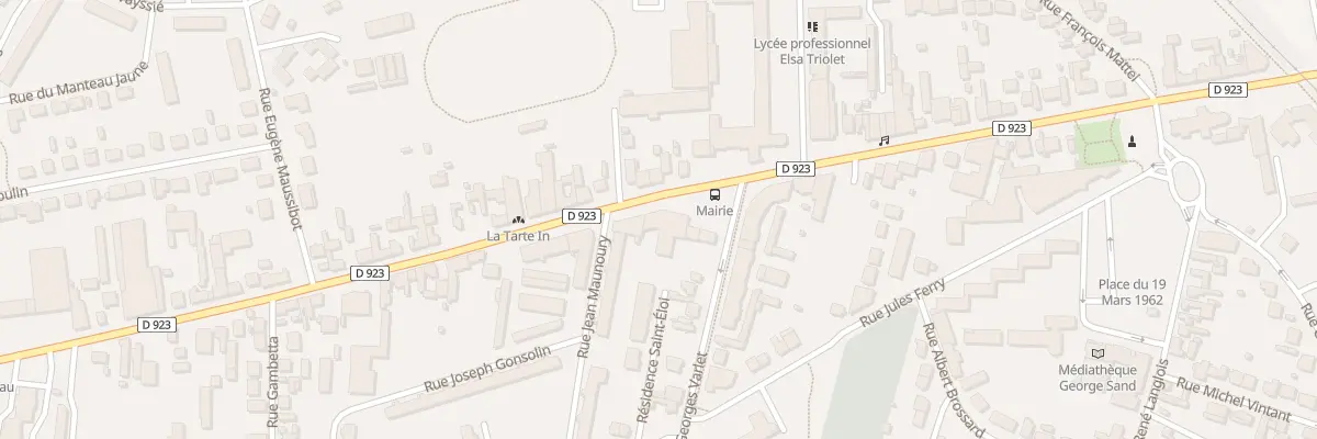 Plan du 59 Rue de la République à Lucé
