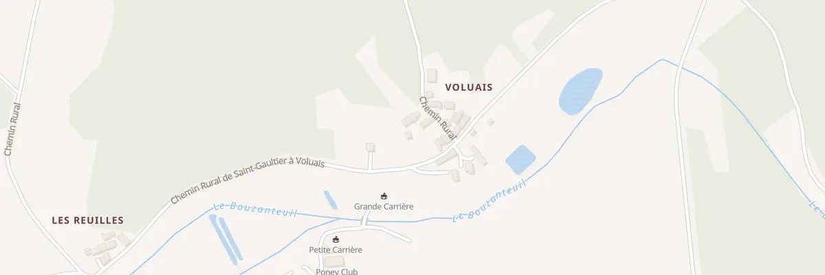 Plan du 16 Voluais à Chasseneuil