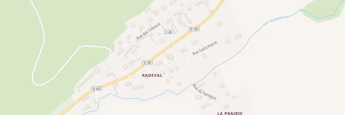Plan du 8 Rue du Gambon aux Andelys