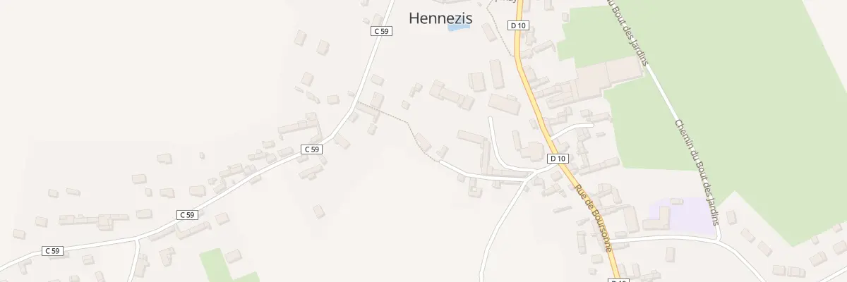 Plan du 4 Rle du Presbytère à Hennezis