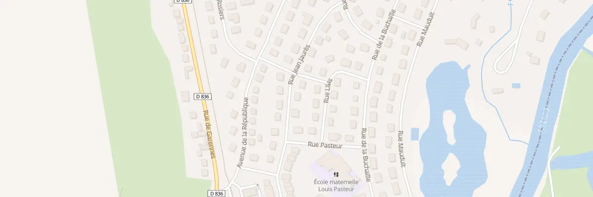 Plan du 4 Rue Jean Jaurès à Ivry-la-Bataille