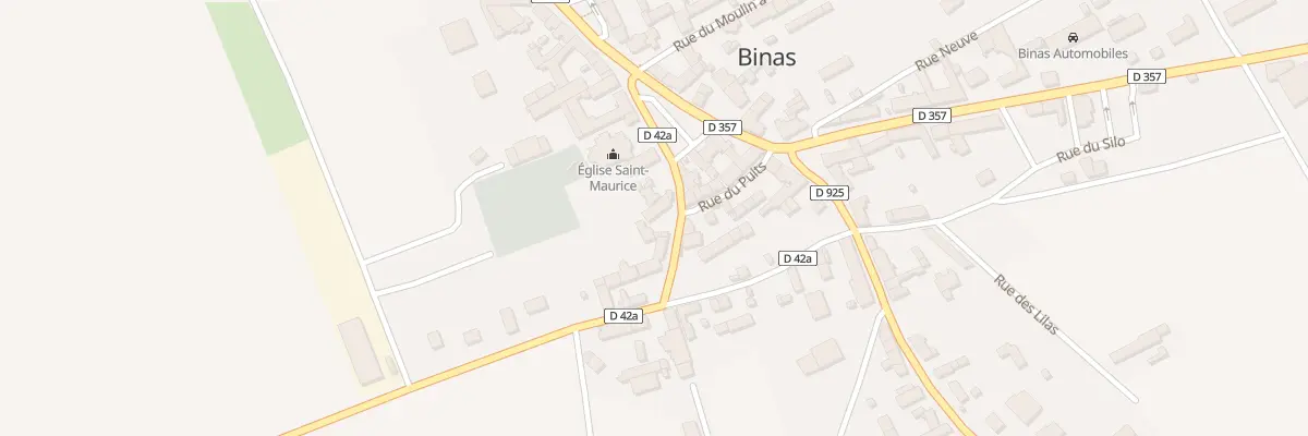 Plan du 2 Rue de la Beauce à Binas
