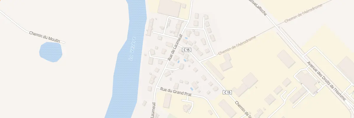 Plan du 450 Rue De Laumeuil à Saint-Pantaléon-de-Larche