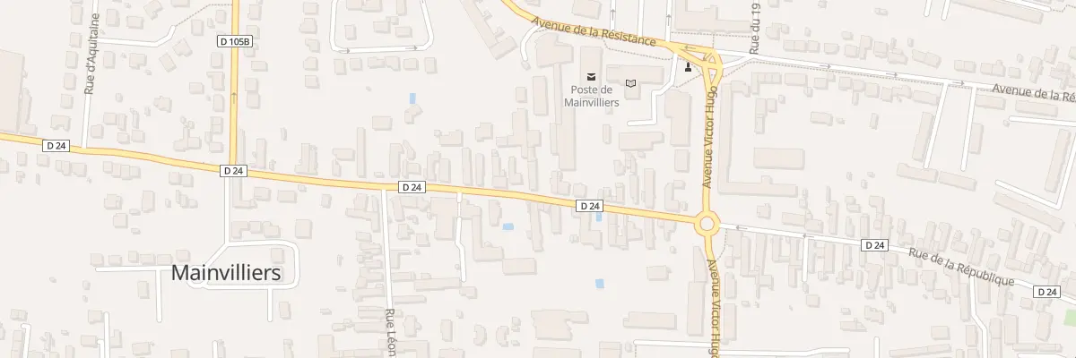 Plan du 150 Rue de la République à Mainvilliers