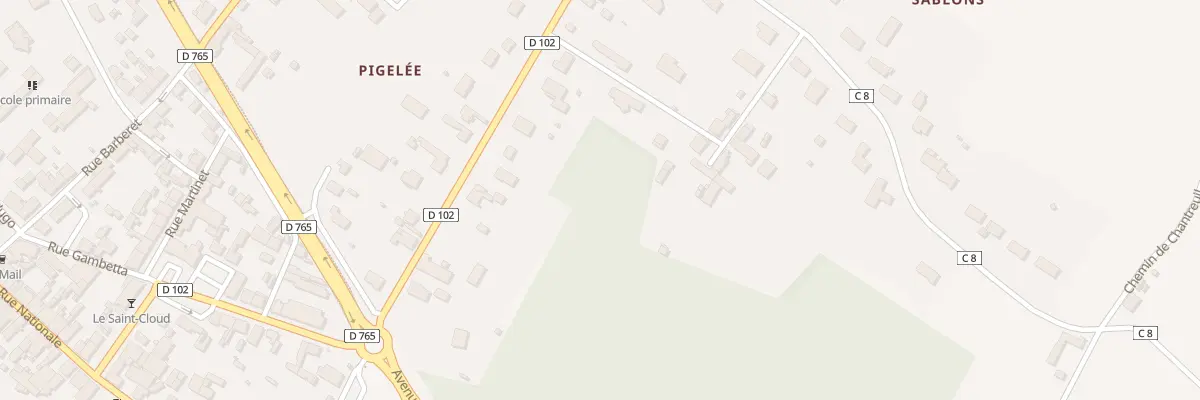 Plan du 12 Vc des Chercherelles à Cour-Cheverny