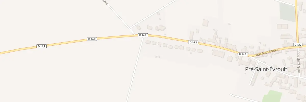 Plan du 23 Rue des Ecoles à Pré-Saint-Évroult