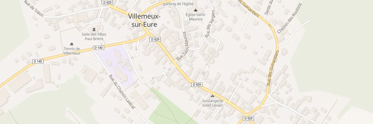 Plan du 55B Grande Rue à Villemeux-sur-Eure