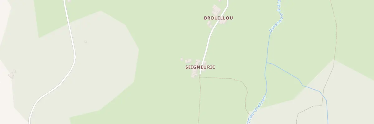 Plan du 64 Seigneuries Village à Alzen