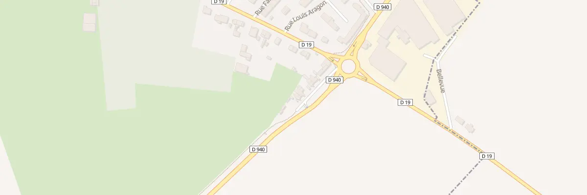 Plan du 6 Rte Departementale 940 à Ault