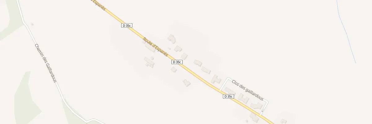 Plan du 46A La Nadalle à Aureville