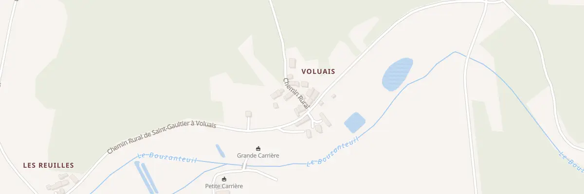 Plan du 5255 Voluais à Chasseneuil