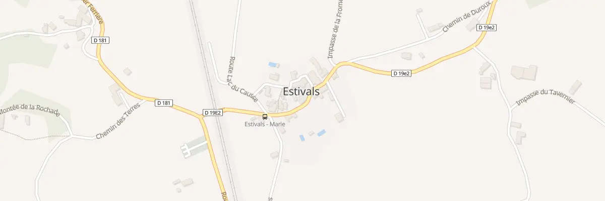 Plan du 5078 Le Bourg à Estivals