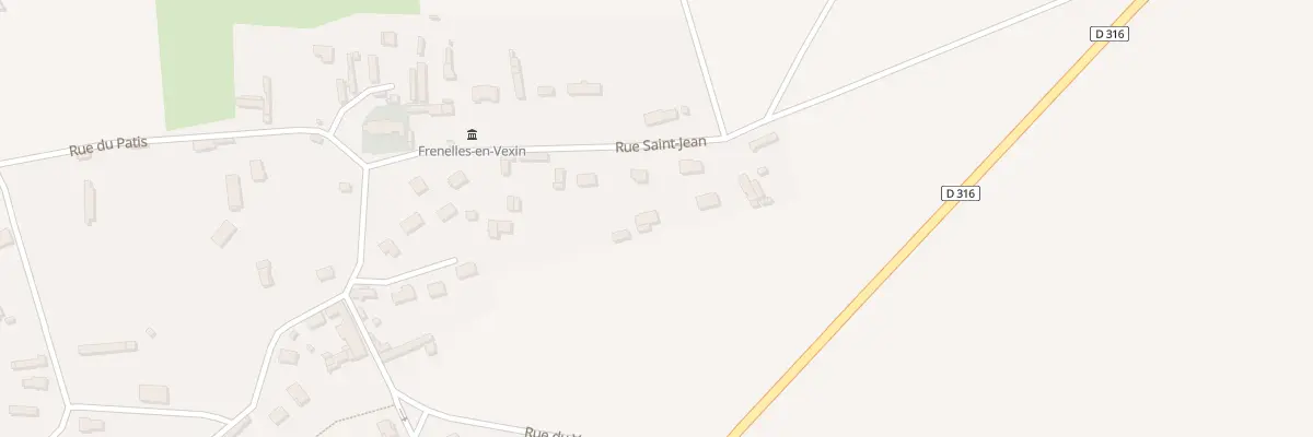 Plan du 15 Rue Saint-jean à Frenelles-en-Vexin