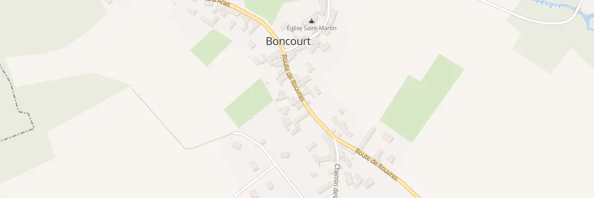 Plan du 8 Rte de Rouvres à Boncourt