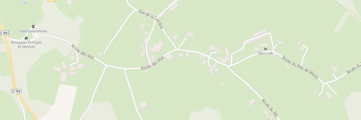 Plan du 5079 Mas de Maury à Saint-Cirq-Souillaguet