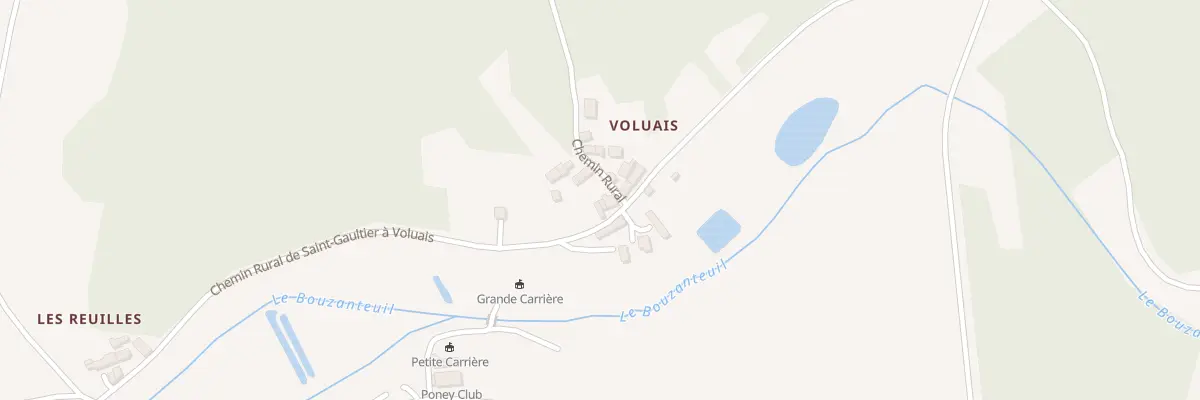 Plan du 14 Voluais à Chasseneuil