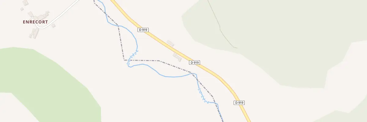 Plan du 21 Salbatche à Monesple
