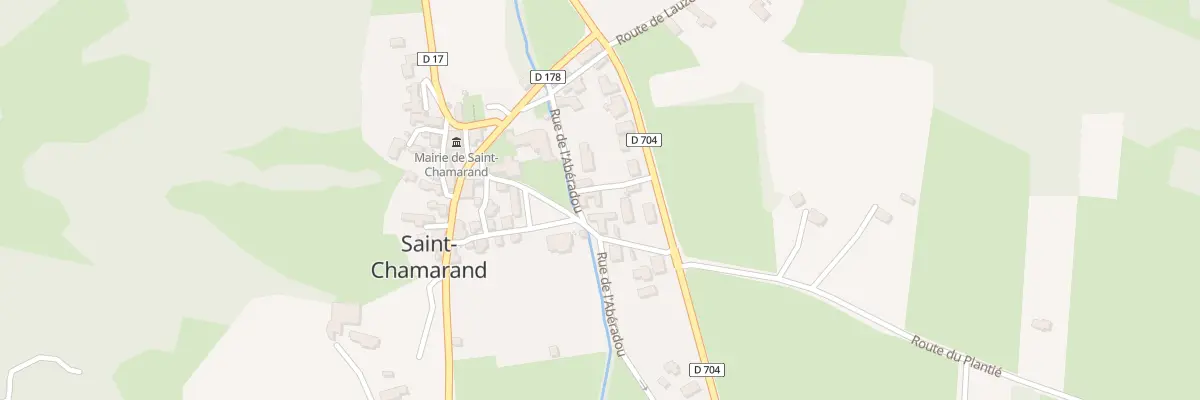 Plan du 5058F Saint Chamarand à Saint-Chamarand