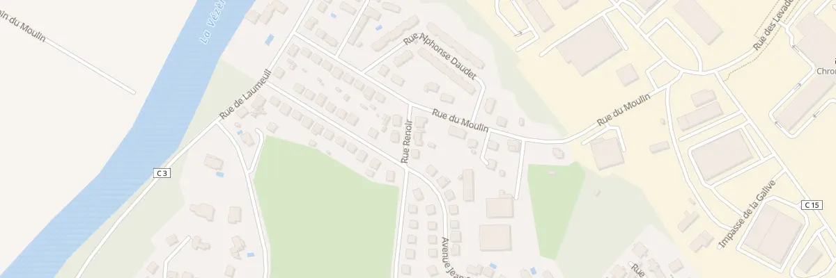 Plan du 43 Rue Renoir à Saint-Pantaléon-de-Larche
