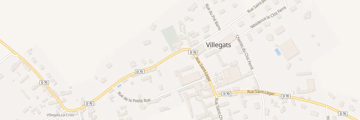 Plan du 26T Rue Saint Léger à Villegats
