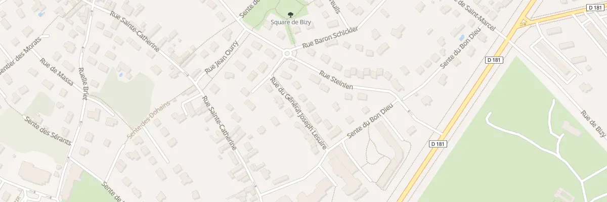 Plan du 18 Rue du General le Suire à Vernon