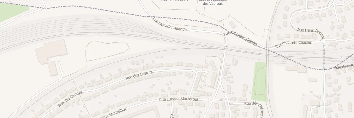 Plan du 26 Rue des Castors à Lucé
