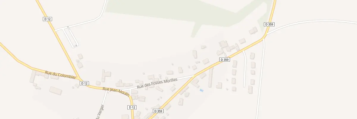 Plan du 11 Rue des Fosses Morilles à Meslay-le-Vidame