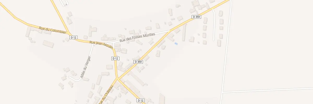 Plan du 12 Rue de la Prieurée à Meslay-le-Vidame