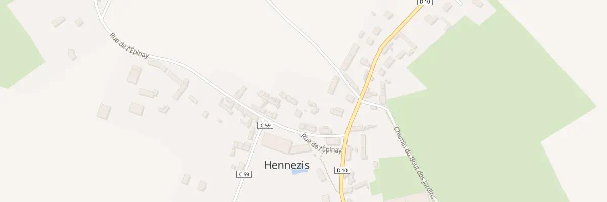 Plan du 8 Rue de la Croix Verte à Hennezis