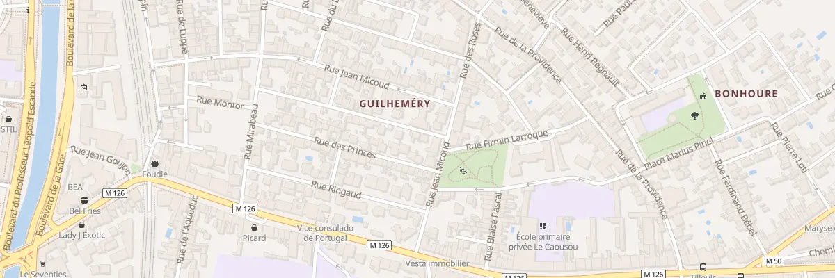 Plan du 30 Rue Saint Ligory à Toulouse