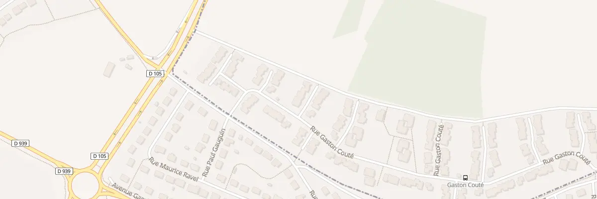 Plan du 178 Rue Gaston Coute à Chartres