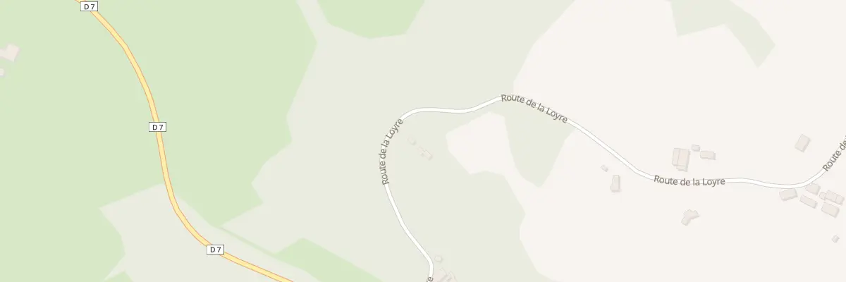 Plan du 270 Rte de la Loyre à Troche