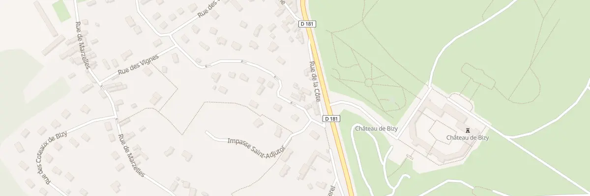 Plan du 18 Rue de la Cote à Vernon