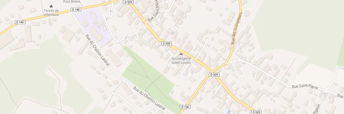 Plan du 88 Grande Rue à Villemeux-sur-Eure