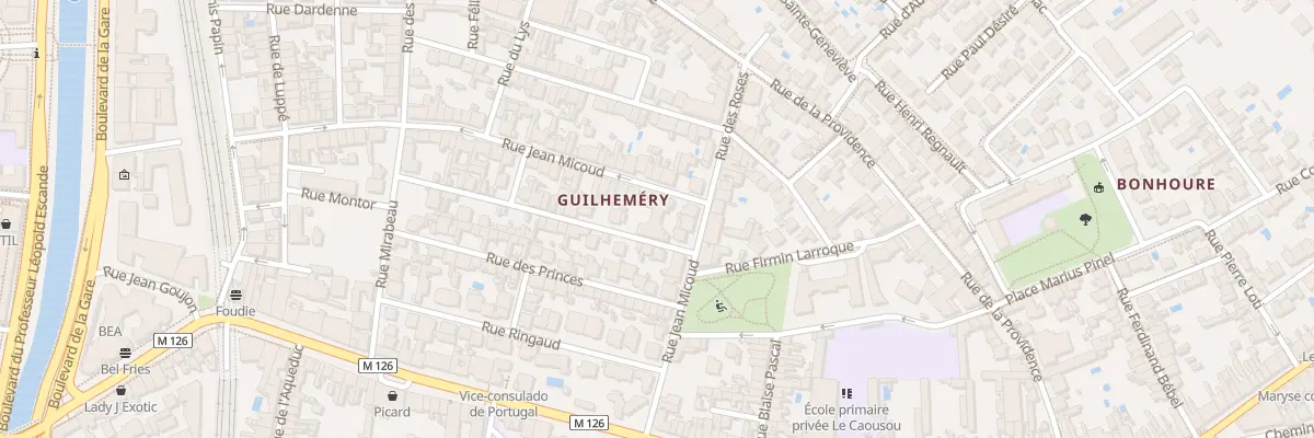 Plan du 27 Rue Jean Micoud à Toulouse