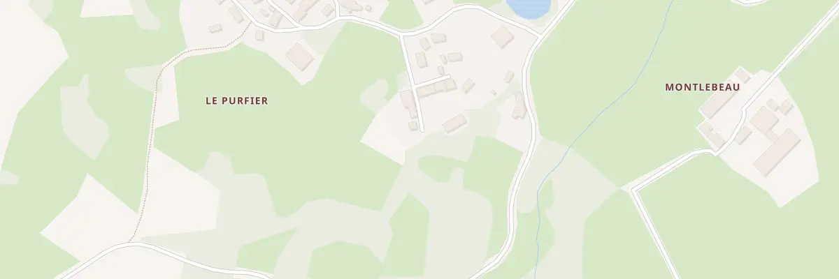 Plan du 4 Le Purfier à Vareilles
