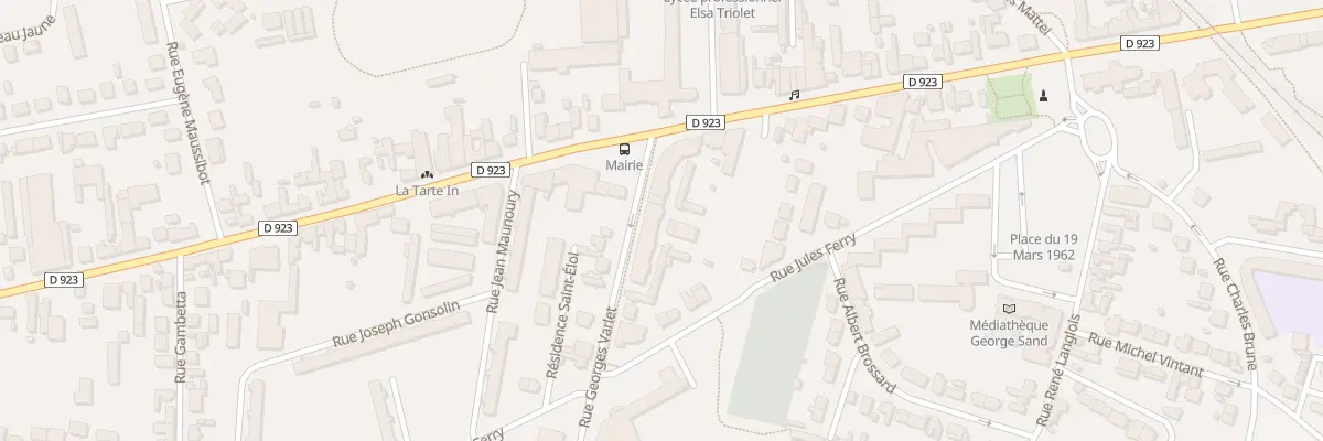 Plan du 1 Rue Georges Varlet à Lucé