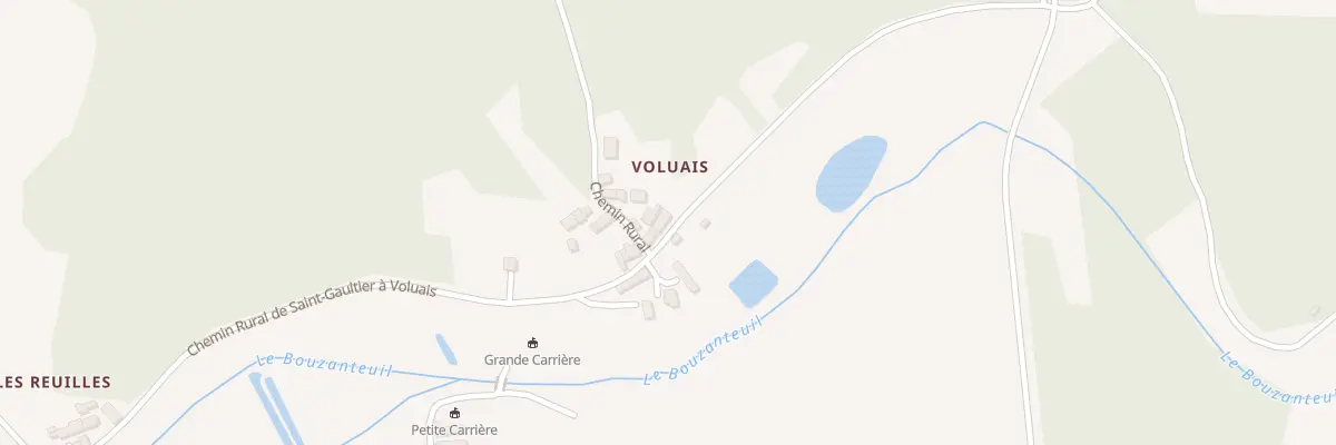 Plan du 2 Voluais à Chasseneuil